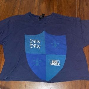 Bud Light Crop Top